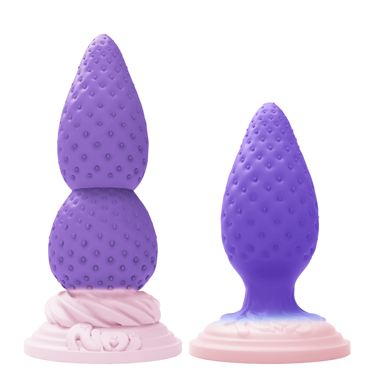 AIMITEX Strawberry Butt Plug Silicone Anal Sex Toy - Lurevibe