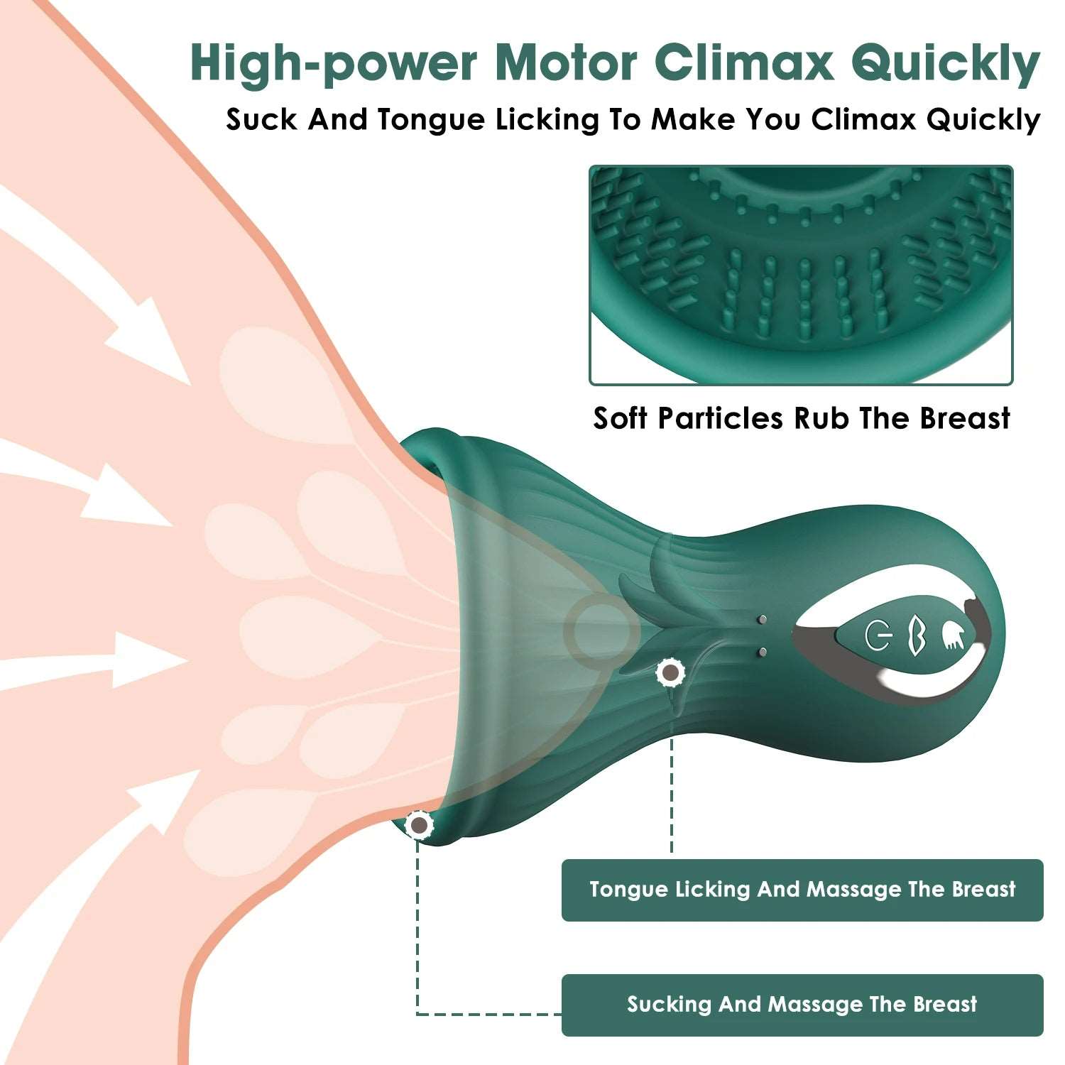 Lurevibe - Dragon Clitoral Vibrator Sucking and Licking Tongue Sex Toy for  Women Nipples Vagina Stimulator | Lurevibe