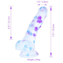 Jelly Transparent Silicone Dildos realistic Penis with Suction Cup