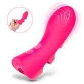 Finger Vibrator Clitoral G Spot Massager with 10 vibration For Couple Foreplay