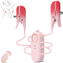 2 In 1 Wearable Nipple Clitoral Clamps Stimulation Vibrator For Women