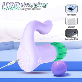 Wireless Remote Control Rocket Butt Plug Prostate Massager