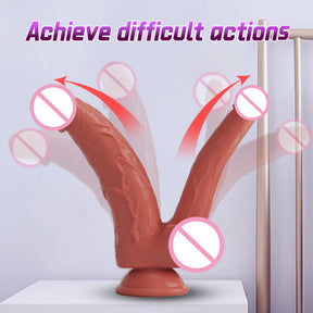 Dildo Liquid Silicone Super Soft Simulation Penis Sex Masturbator