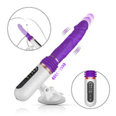 5 Thrusting & 8 Vibrating Dildo Machine with Handle and Sucker