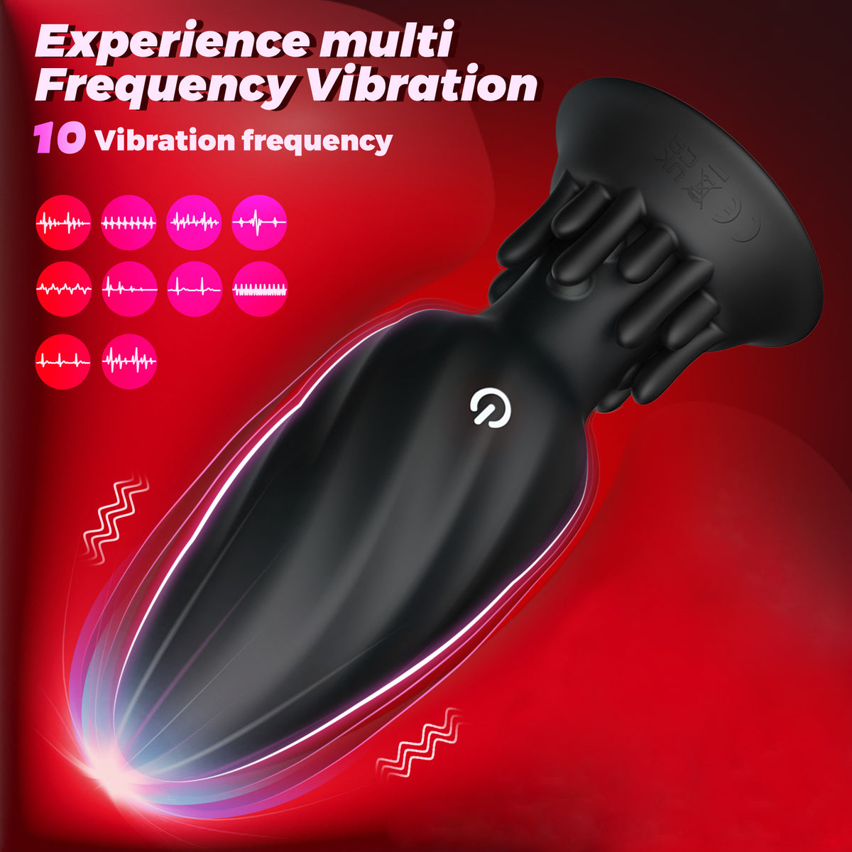 APP - Controlled Rotating Anal Plug  9 Modes Waterproof  Quiet - Lurevibe