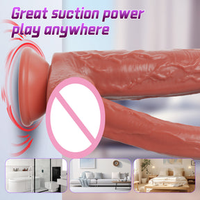 Dildo Liquid Silicone Super Soft Simulation Penis Sex Masturbator