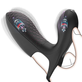 Upgraded 2-in-1 Double Vibration Finger Vibrator for G spot Clitoral Stimulation