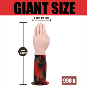 AIMITEX Giant Flower Arm Liquid Silicone Butt Plug Anal Toy