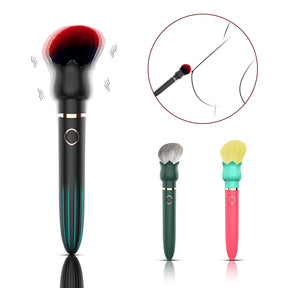 Makeup Brush 10 Frequency Vibration Masturbation Stick - Lurevibe