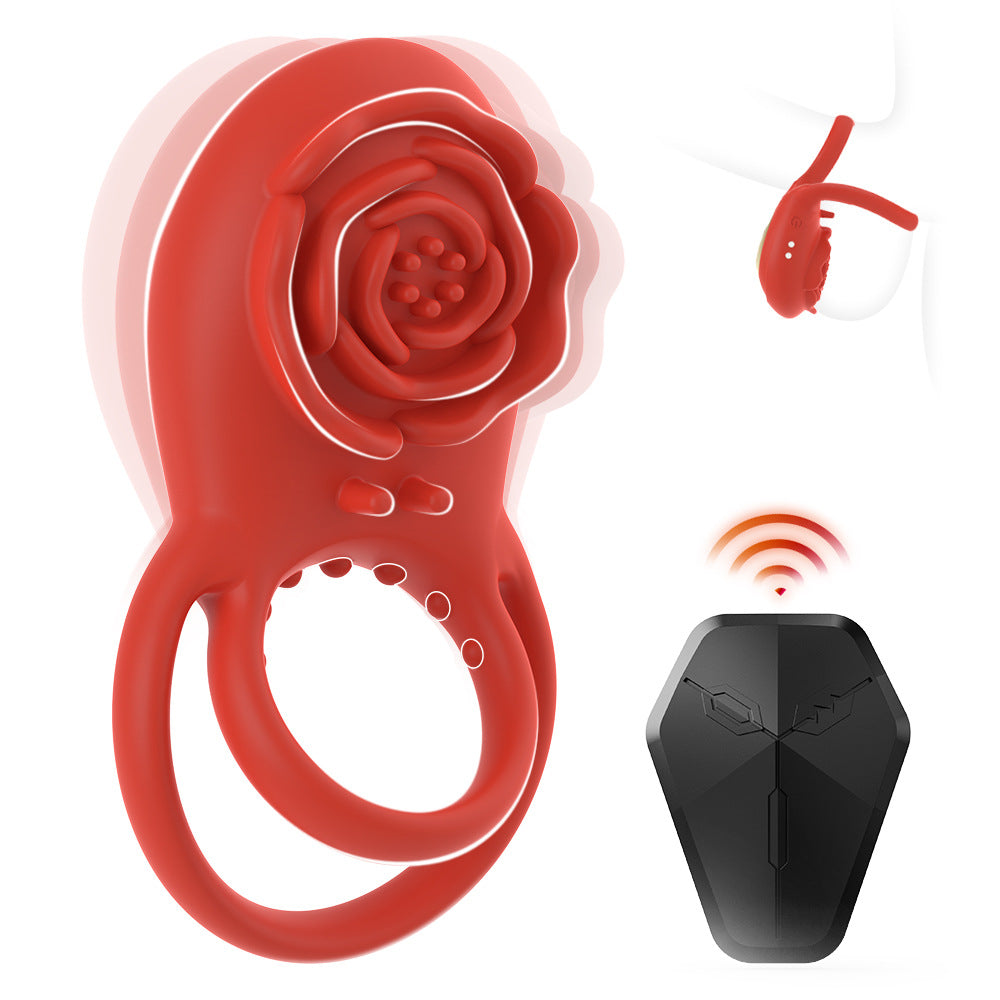 Lurevibe - Rose Clitoral Stimulator Couples Sex Toys for Men Women Pleasure - Lurevibe