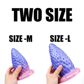 AIMITEX Super Large Strawberry Silicone Butt Plug Anal Sex Toy