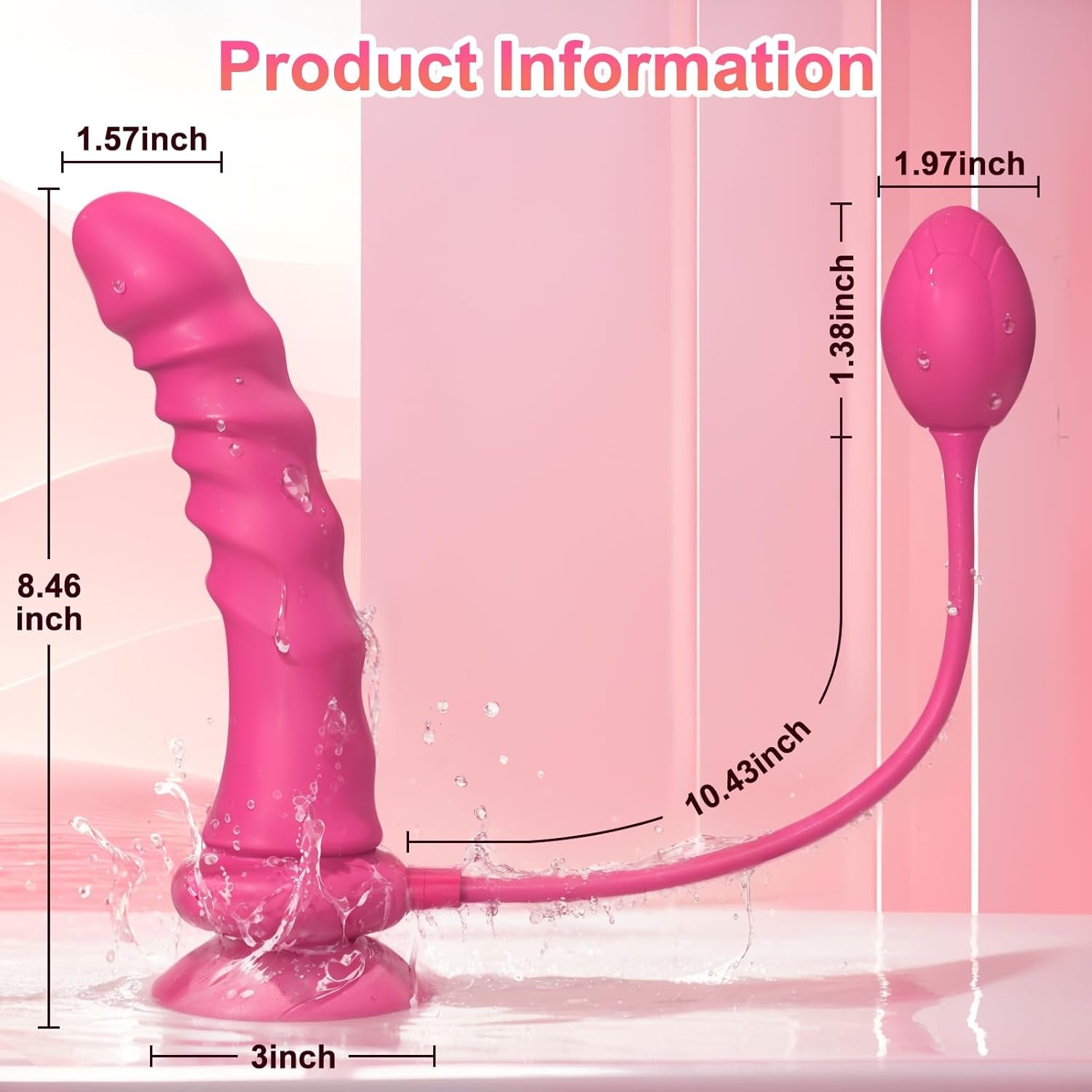 Lesbians Silicone Vibrator Double Head Dildo Masturbation Vibrator - Lurevibe