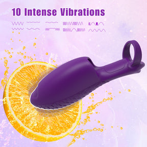 Upgraded 2-in-1 Double Vibration Finger Vibrator for G spot Clitoral Stimulation