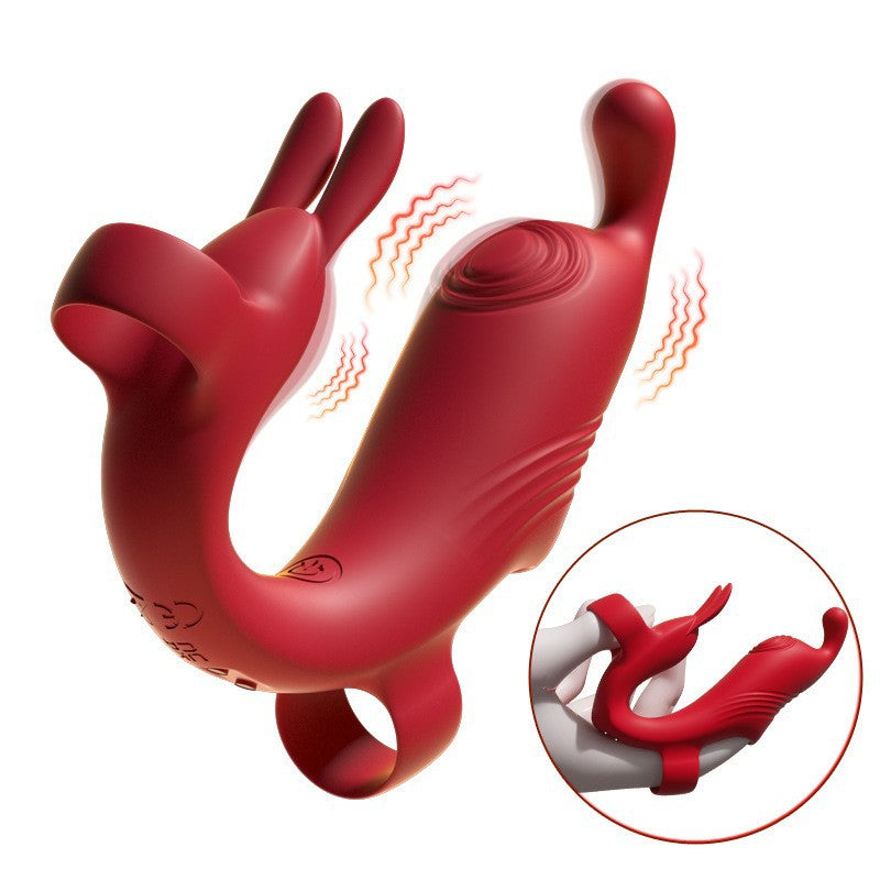 Vibration Stimulation Clitoris Finger Stall Masturbation Device - Lurevibe