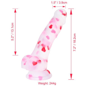 Jelly Transparent Silicone Dildos realistic Penis with Suction Cup