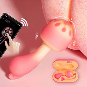 Lurevibe - Sunset Mushroom Vibrator G Spot Clitoris Vibrator With Charging Warehouse - Lurevibe