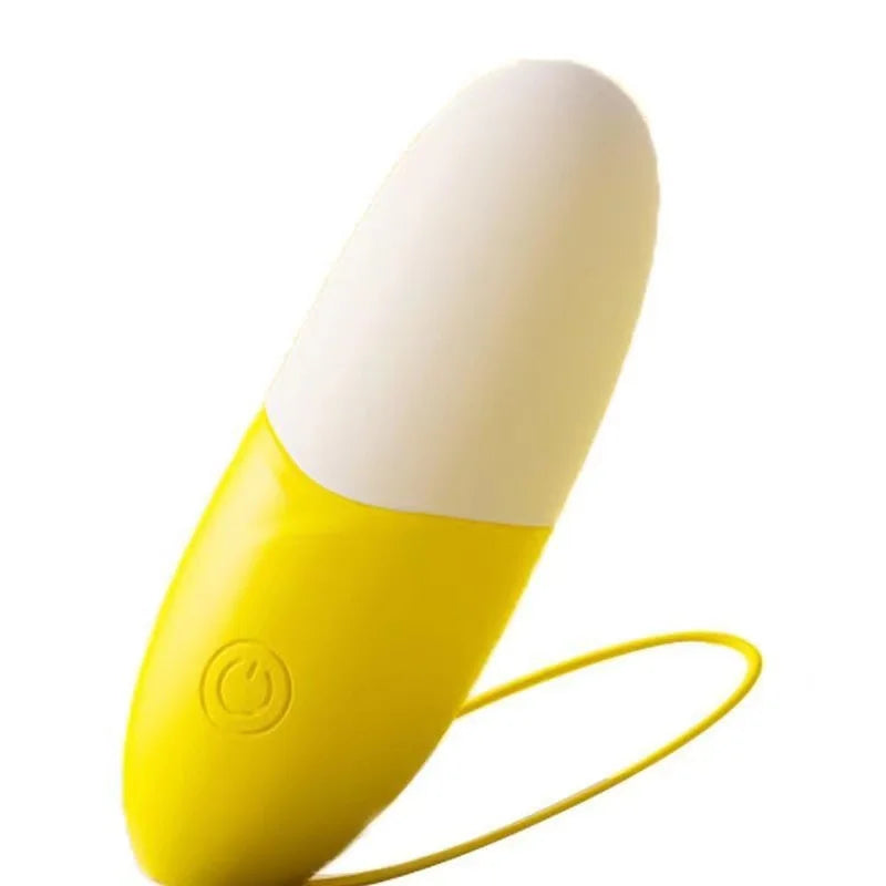 Banana-shape Mute Portable Muti-frequency Wearable Remote Control Women Vibrator - Lurevibe