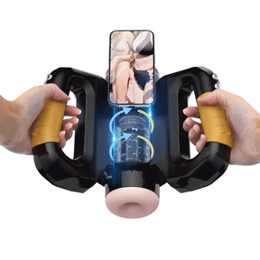 Lurevibe - Hercules Grip Master Upgraded Fully Automatic Telescopic Rotating Masturbation Cup - Lurevibe