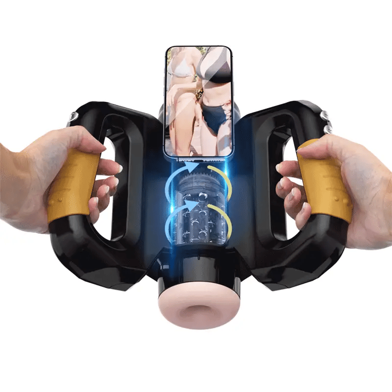 Telescopic Rotation Masturbation Cups