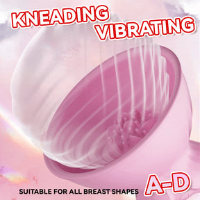 Vibrating Rotation Breast Massager Clitoral Stimulator With Remote Control