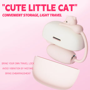 Headset Cat Sucking Vibrator Women's Masturbation Tool - Lurevibe