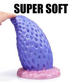 AIMITEX Super Large Strawberry Silicone Butt Plug Anal Sex Toy