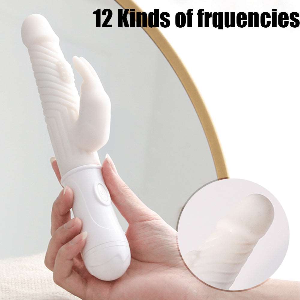 Lurevibe - Blissful Joy Rabbit Bead Stick For Men And Women Shared Vibrating Stick For Women Masturbation Massager Sex 80/box