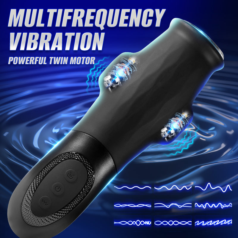 Annie - Blowjob Water-Bath Male Masturbator Dual-Motor Vibration & 5 Suction modes