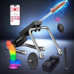 SHEYAY Electronic Dog Female Sex Machine Multiple Accessories