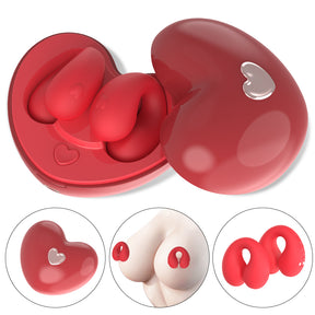 Nipple Clamp Stimulator 3 - speed 6 - freq Vibration Waterproof toys