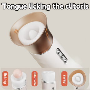 WOWYES Tongue Licking Vibrator - Lurevibe