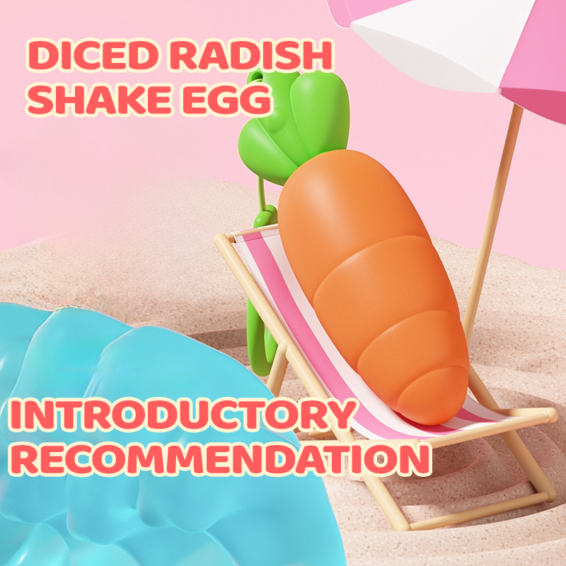 Tryfun Radish Vibrating Diving Egg Female Masturbation Vibrator - Lurevibe