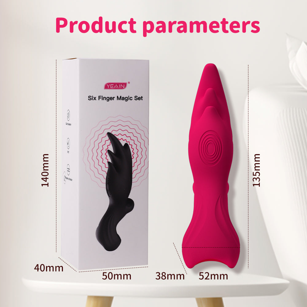 Yeain Mini Finger Vibrators Clitoral G Spot Stimulation Sex Toy