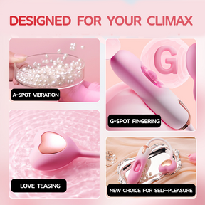 Heart-shaped Hollow Vibrating Egg Slaps and Vibrates - Lurevibe