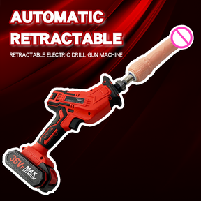 Automatic Retractable Electric Drill Dildo Machine - Lurevibe