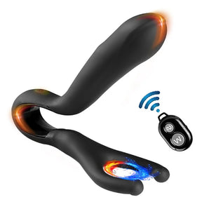 Anal Plug Pull Prostate Massager Wireless Remote Control Double Shock Sex Masturbator Adult Products