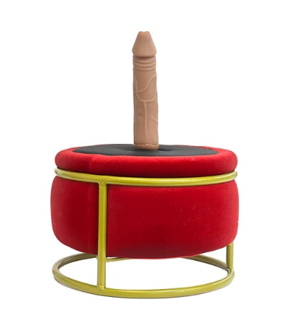 Dildo Accessories - Red Seat Dildo Machine - Lurevibe