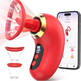 Nipples Clitoris Licker Tongue Vibrator Removable Cup Vagina Sucking Massager - Lurevibe