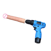 Electric drill rotating masturbation dildo machine - Lurevibe