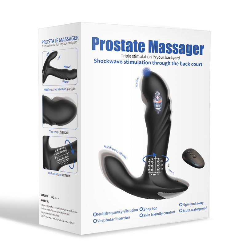 Wireless Remote Control 7 Frequency Vibrating Prostate Massager