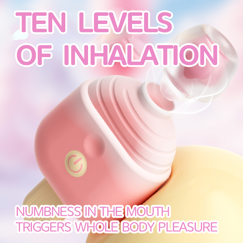 LILO Ice Cream Sucking Vibrator Pink Girly Masturbator - Lurevibe