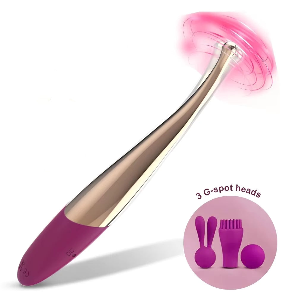 Multi-Frequency AV Silicone Vibrator Women's Masturbation Device - Lurevibe