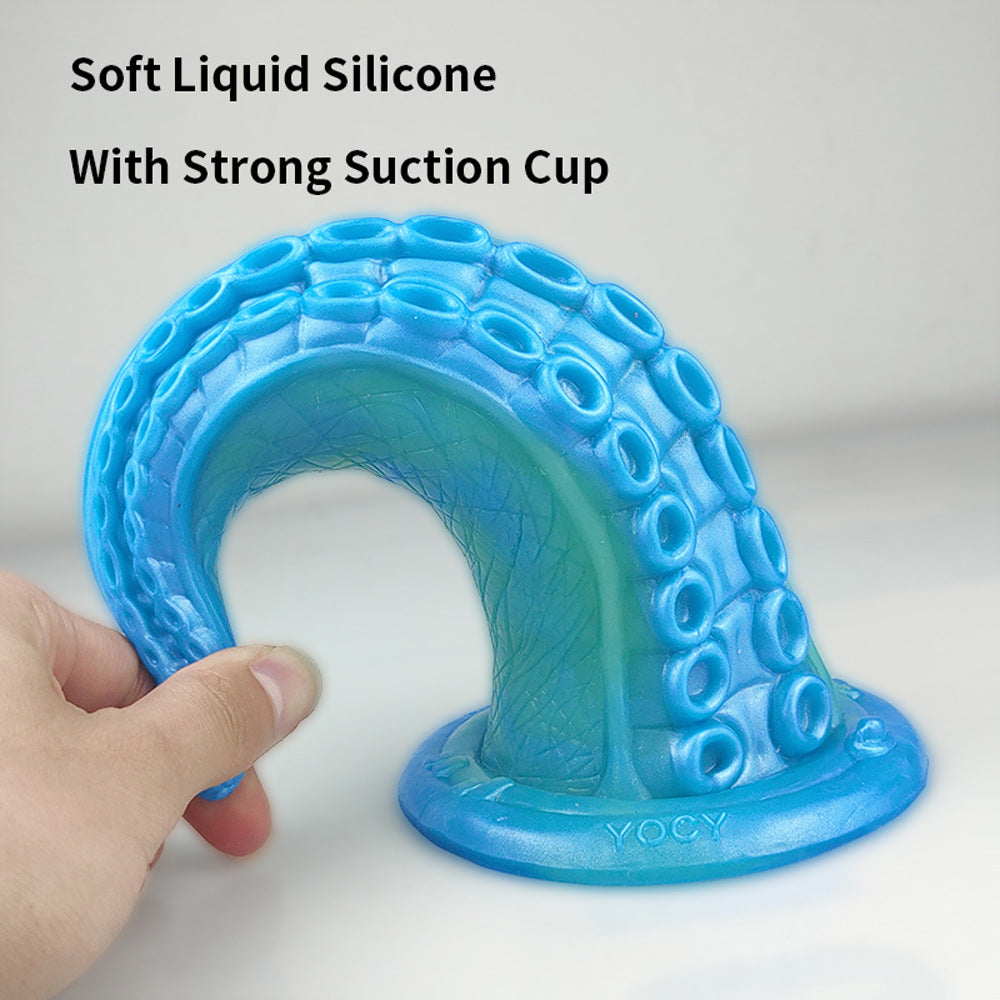 Octopus Tentacle Liquid-silicone Anal Plug