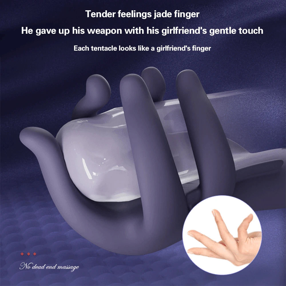 Lurevibe Tender Jade finger Penis Trainer Men's Ejaculation Delay Glans Exerciser - Lurevibe