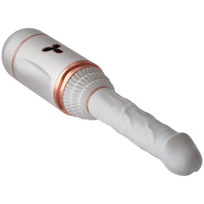Lurevibe - App Remote Control Thrusting Vibrating Dildo Sex Machine - Lurevibe