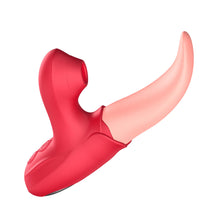 Lurevibe - Rose Generation Ⅱ Tongue Licking Vibrator Clit Sucking G Spot Stimulator Nipple Massager - Lurevibe