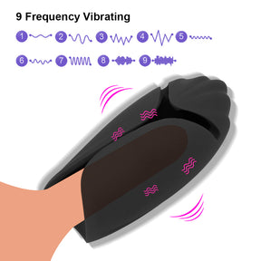 Lurevibe - Warrior Training Cup Men's Mini Tongue Licking Multi Frequency Vibration Aircraft Cup Men's Fun Masturbation Cup - Lurevibe