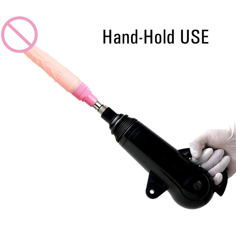 Lurevibe - Automatic Sex Machine With Dildo Strong Motor Masturbator Black  Love Machines