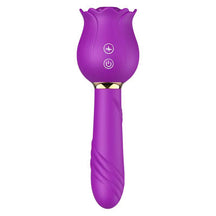 Lurevibe - Rose Shaker Sucking Jump Egg Adult Toy G-spot Masturbation Device for Women - Lurevibe