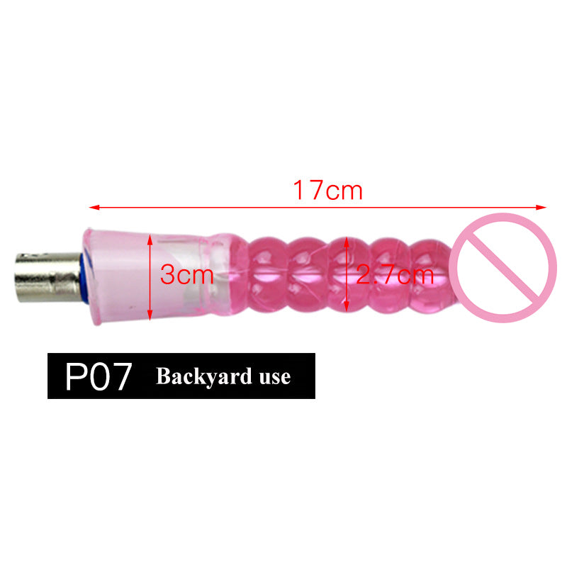 Lurevibe - Automatic Gun Machine Penis Accessories Female Masturbator  Extension Rod